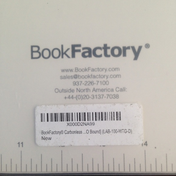 BookFactory laboratory notebook - Picture 4 of 4