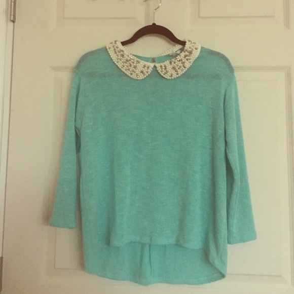 Turqoise Pearl Shirt