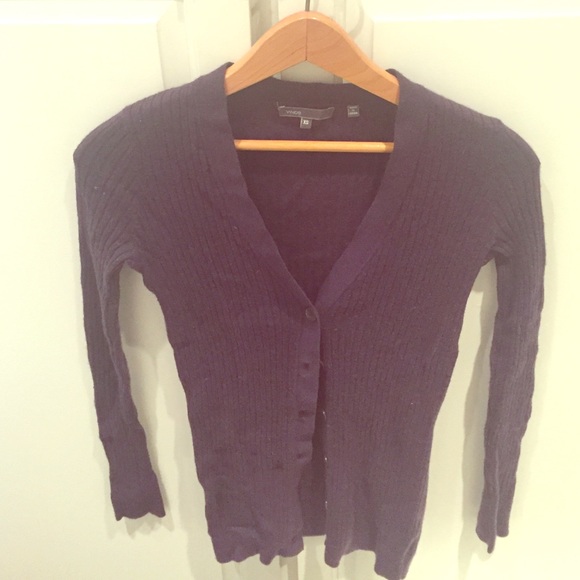 Vince purple cashmere sweater