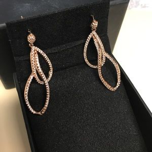 Rose Gold plated earrings