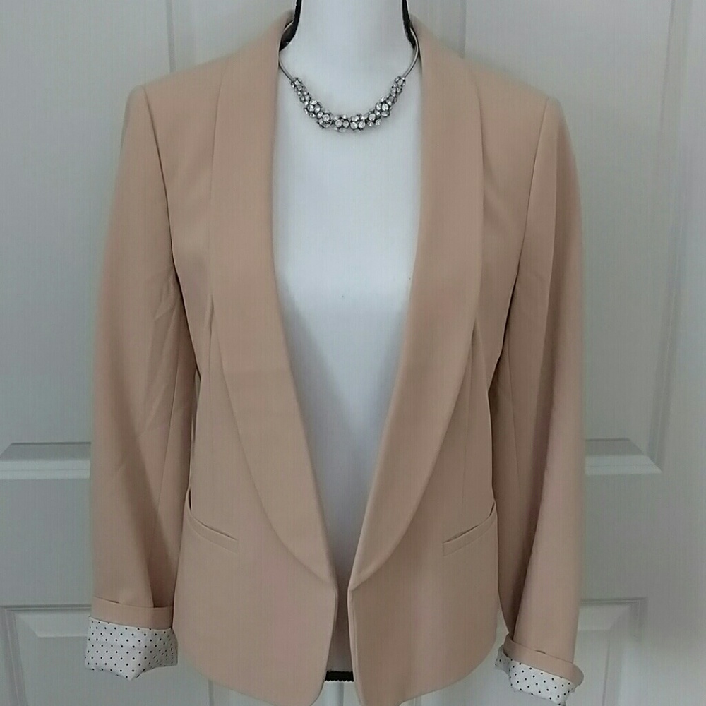 Loft Light Pink/Peach Blazer