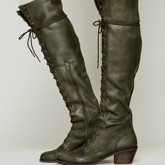 Free People Joe Lace Up Boot