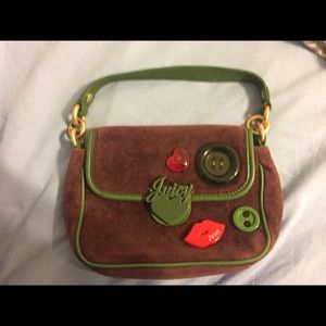 Juicy Couture Purse with buttons and patches