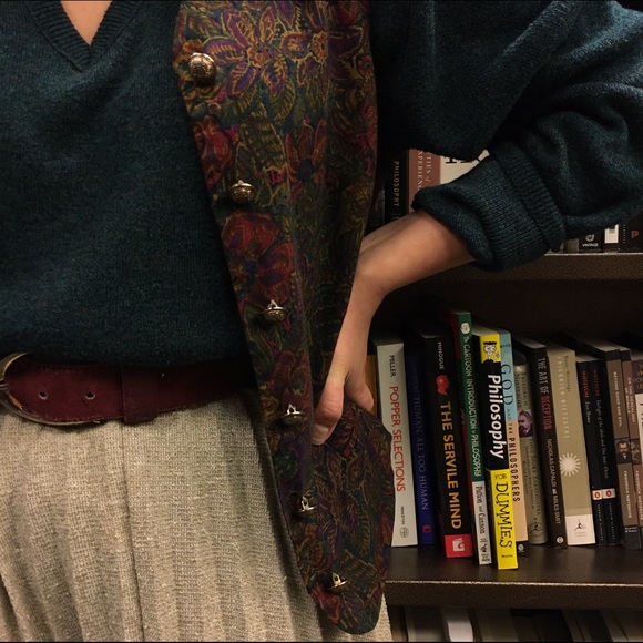 Floral vintage vest 🥀