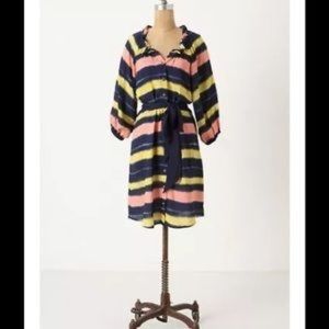 Striped dress from Anthropologie