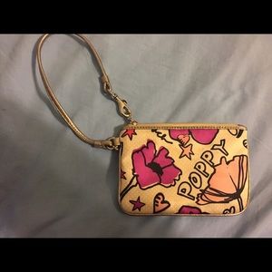 Coach Poppy Wristlet