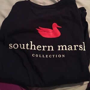 Southern marsh tshirt long sleeve