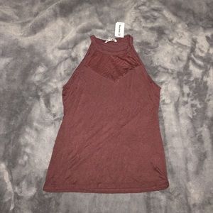 Maroon tank
