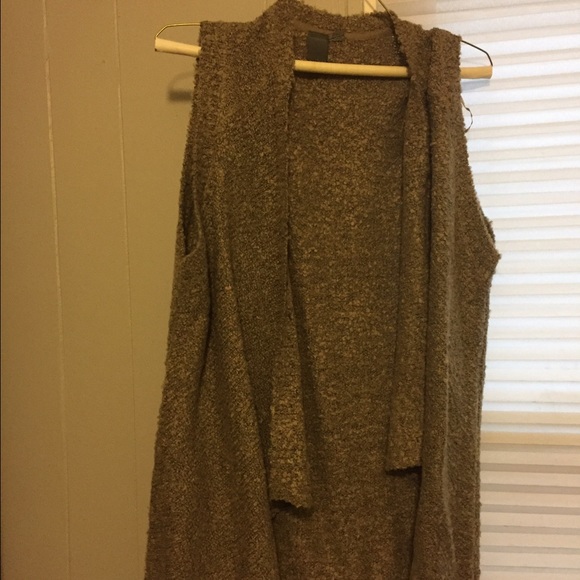 Francesca's long sweater vest