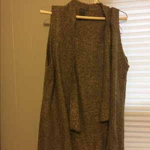 Francesca's long sweater vest