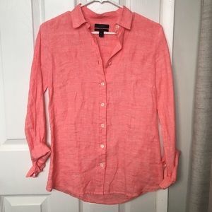 Jcrew 100% Linen Buttendown