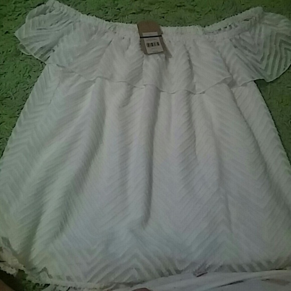 NWT off shoulder top