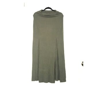 Olive Green Long Skirt