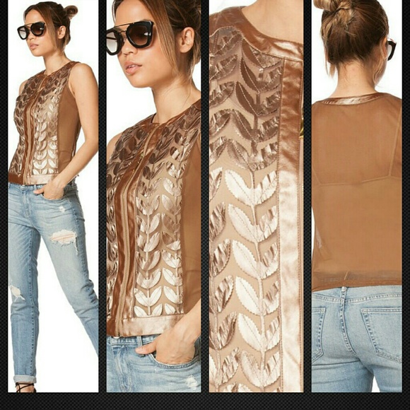 Bronze Leaf Vest
