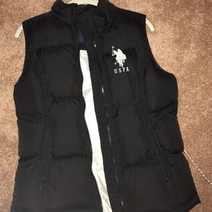 USPA puffer vest
