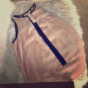Pink chiffon blouse