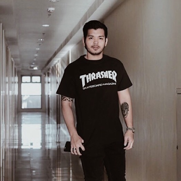 Black Thrasher Tee