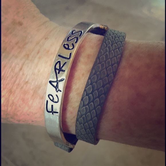 "Fearless" GoodWork(s) Inspirational Bracelet.