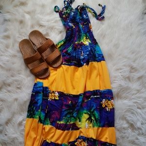 Jamaican high low dress