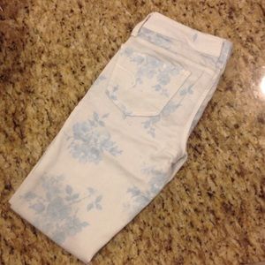 Floral Jeans MUST SELL