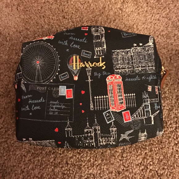 Harrods cosmetic bag