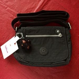 Kipling Black Sabian Crossbody