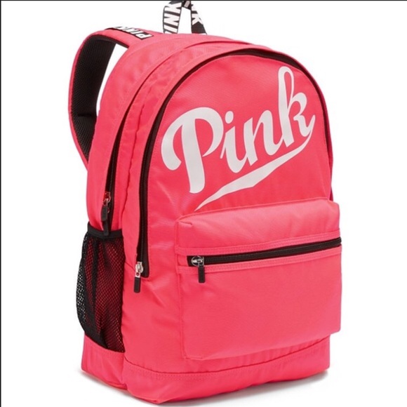 🌟🎀VS Pink Neon Pink Campus Backpack🎀🌟