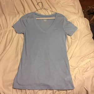 Light Blue Old Navy "Vintage" V-neck