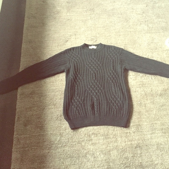 Black cashmere gucci sweater