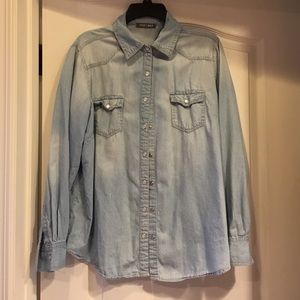 Chambray shirt from dress barn