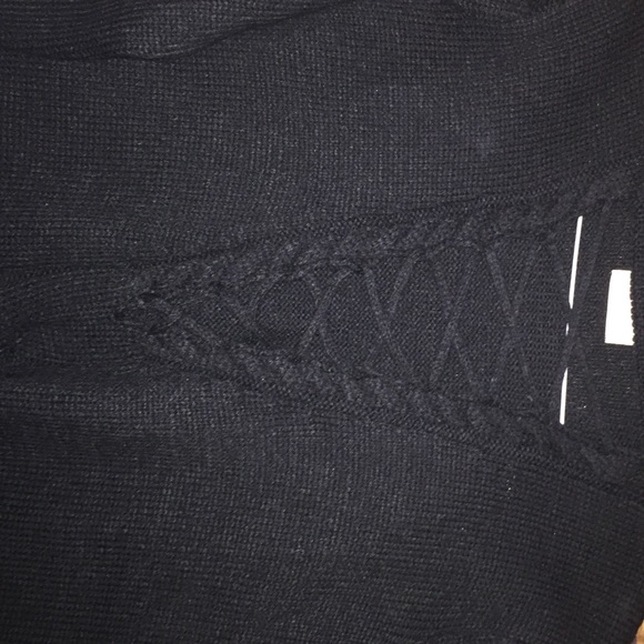 V neck black sweater size Sm.