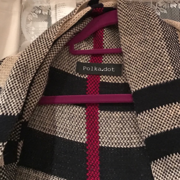 Polka.dot cozy cardigan one size - Picture 2 of 4