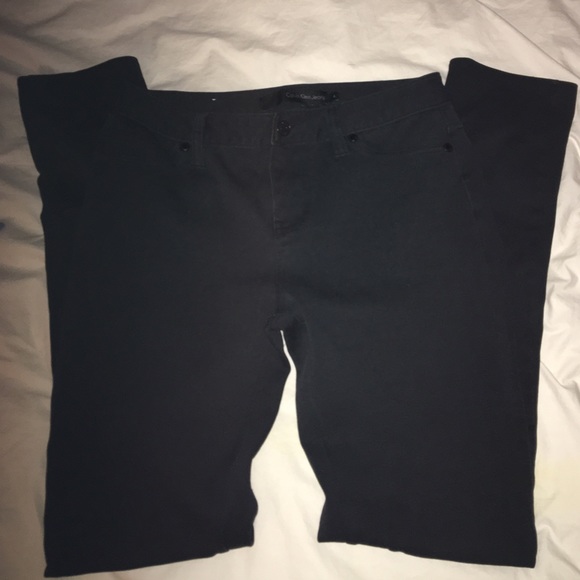calvin klein black jeans