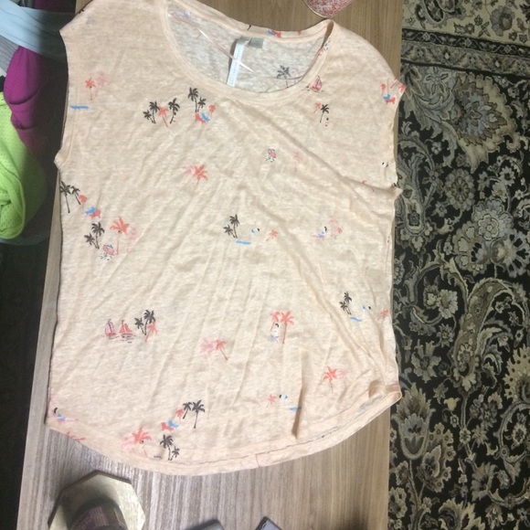 100% linen Lauren Conrad shirt