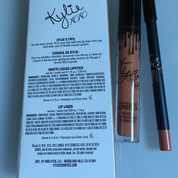 Kylie Matte Liquid Lipstick & Lip Liner - Picture 2 of 4