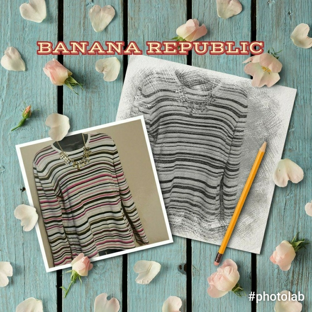 Banana Republic Multiple Colored Sweater