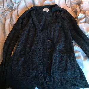 Heather Blue Cardigan
