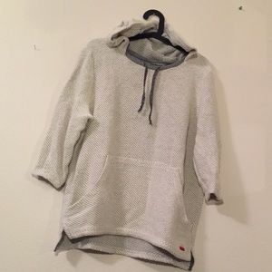 Roxy 3/4 sleeve beach hoodie