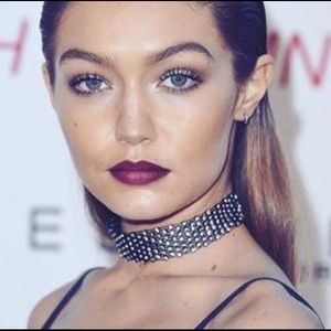 2 FOR $15 Black rhinestone choker