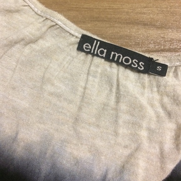 Ella moss dolman sleeve space dye shirt
