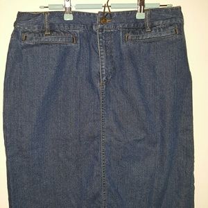 Liz Claiborne Denim Skirt