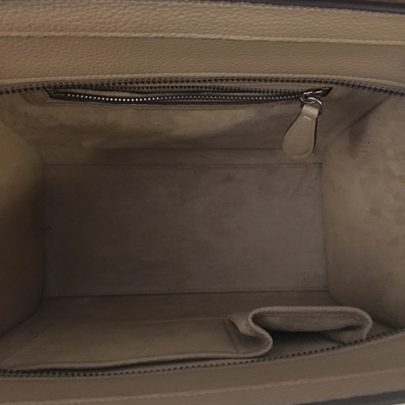 🚫Sold🚫 Celine Drummed Calfskin Micro Luggage - Picture 4 of 4