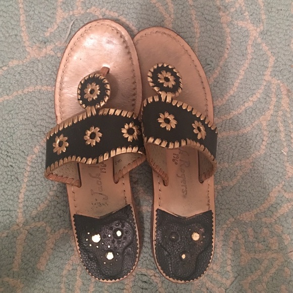 Jack Rodgers Sandals - Size 8 - Lightly Worn