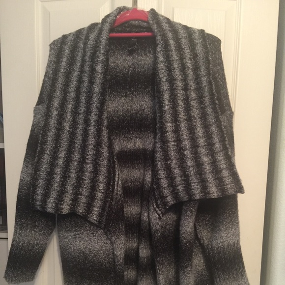 gnw women's plus Sweaters - Ombré cardigan sweater