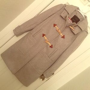 J Crew Long Wool Coat Size 000 Women