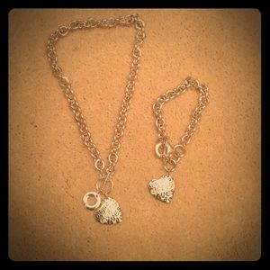 Guess Necklace and Bracelet Set