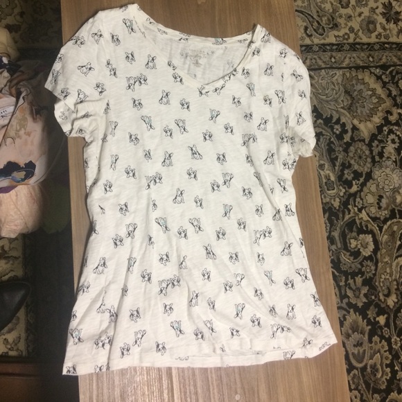 Super cute bull terrier / frenchie t shirt