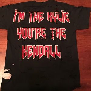 Authentic Kylie Jenner Distressed Tee