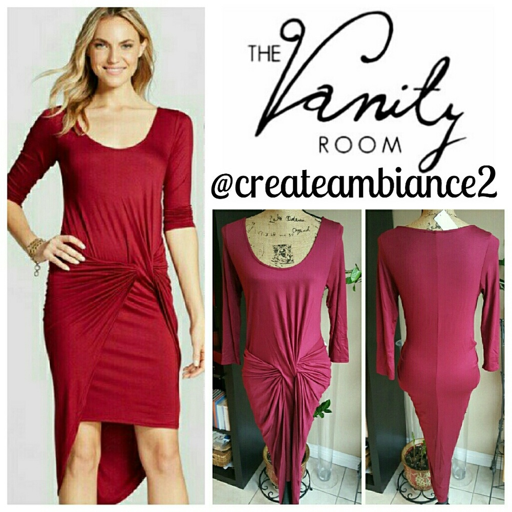 The Vanity Room Knot Dress