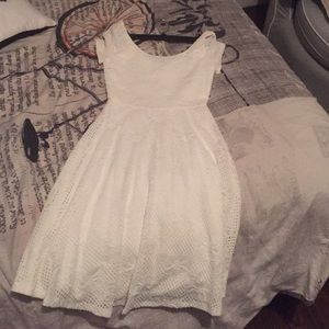 White sun dress